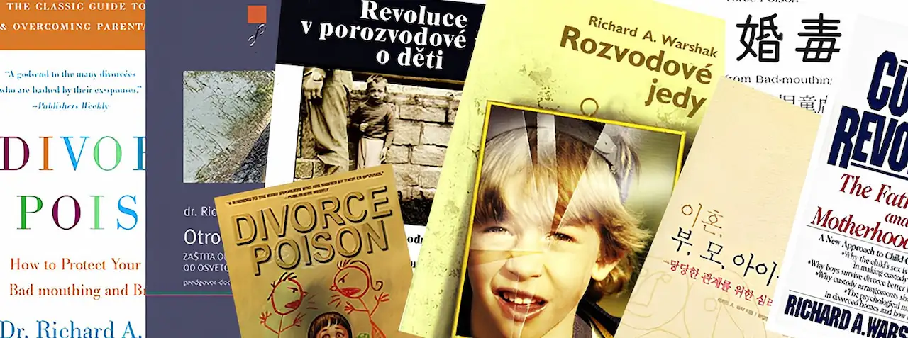 Book covers of Dr. Richard Warshak's works